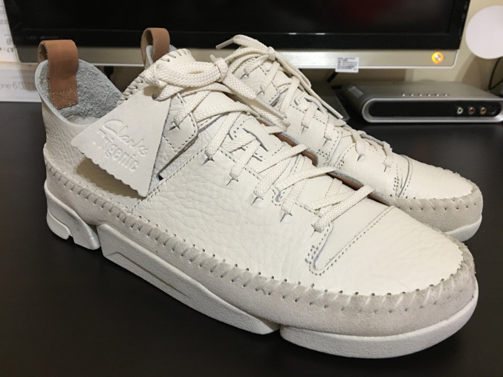颱風過後的開箱 Clarks Trigenic Flex 全白、老鼠灰 女鞋 多色、多款、多圖 一次開完