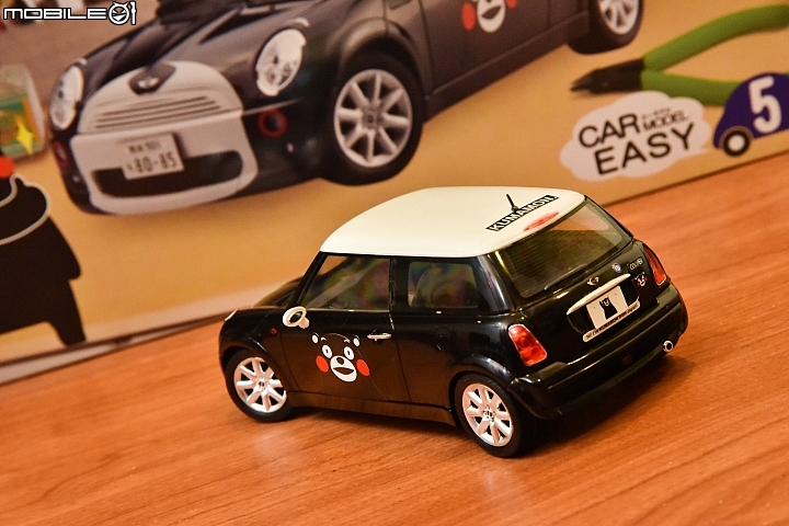 【開箱分享】當可愛遇上無厘頭 MINI Cooper x 熊本熊 1/24組裝模型實作！