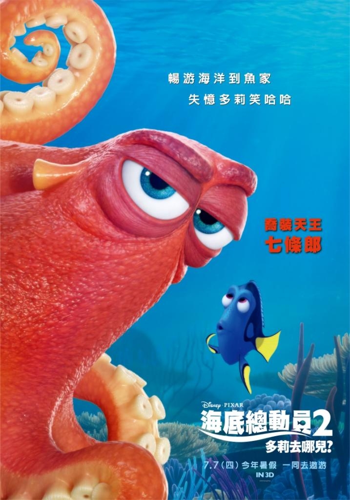 (微雷)海底總動員2-多莉去哪兒 !多莉風格再度發揮,整部劇裡有洋蔥。