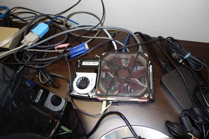 Intel NUC Skull Canyon NUC6i7KYK 散熱改造