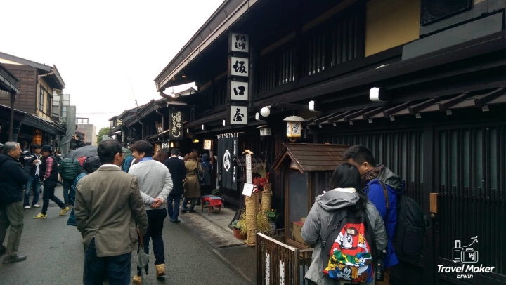 【日本。中部】《高山市》櫻山八幡宮&飛驒高山古街必吃坂口屋飛騨牛握り寿司