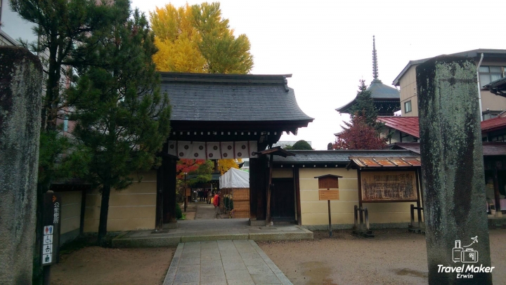 【日本。中部】《高山市》千年金黃大銀杏@國分寺&宮川朝市必吃現切蜜蘋果、飛驒高山布丁