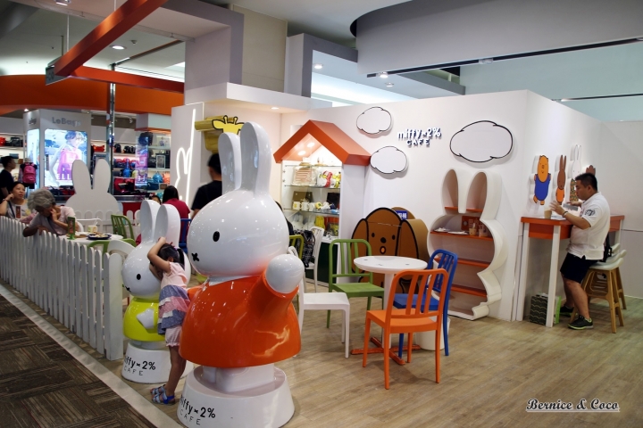 miffy x 2% CAFE可愛的療癒系餐點 米飛兔餐廳(中和環球店)