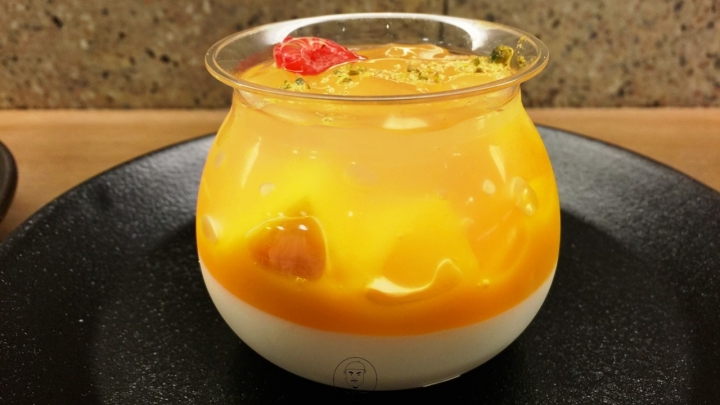 ㊝ 台北市東門站✰8%食尚信義✰再訪初夏芒果香甜果凍,栗子蛋糕捲簡單好吃