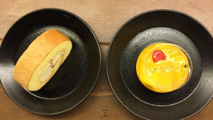 ㊝ 台北市東門站✰8%食尚信義✰再訪初夏芒果香甜果凍,栗子蛋糕捲簡單好吃