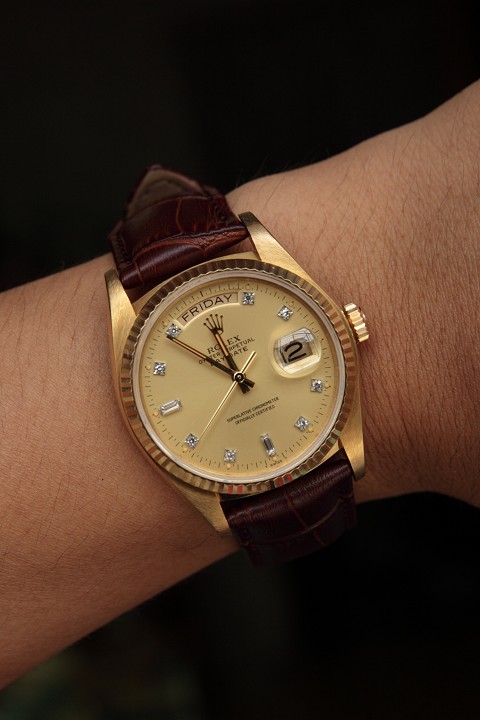 王者風華 榮耀再現 Rolex 18038 黃金勞力士 分享