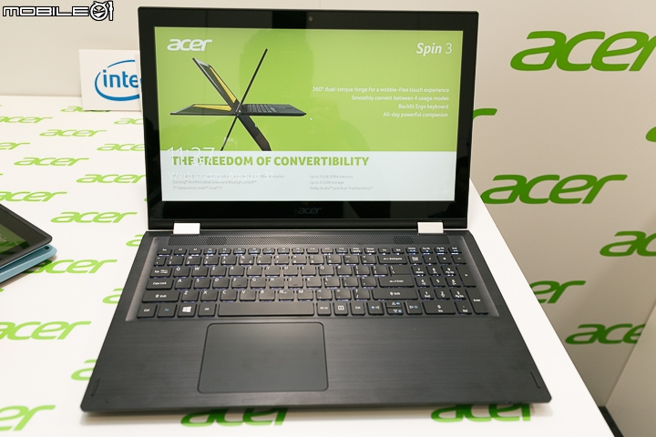 【IFA 2016】輕薄至上！ Acer 推出 Swift 與 Spin 雙系列筆電