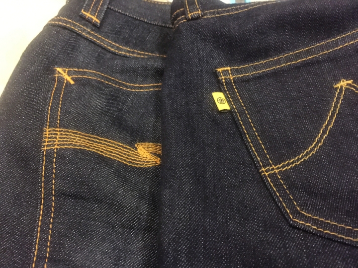 【開箱】Jeansda 金斯大 蘇文棉布邊版靛藍原色褲(SUVIN Cotton-Slender-v)