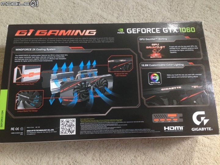 G心評測GTX 1060 G1 Gaming-6GD開箱分享!