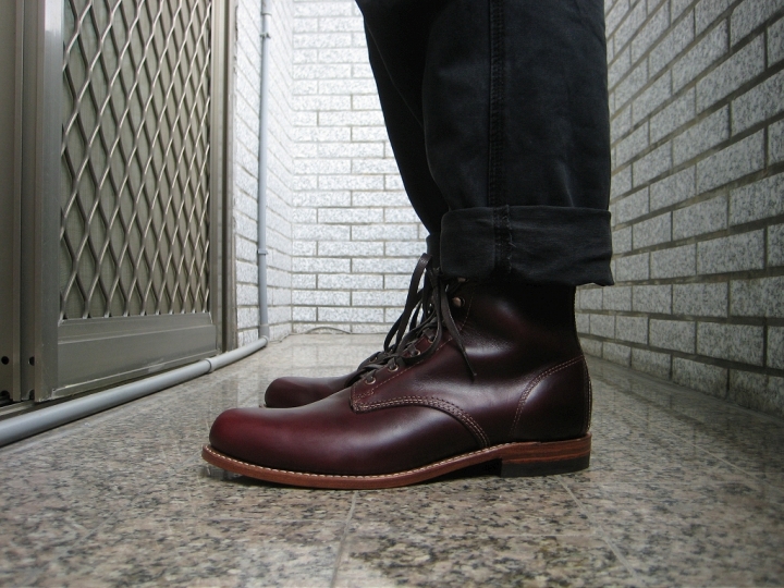 【開箱實穿分享】Wolverine 1000 Mile Cordorvan No. 8 酒紅