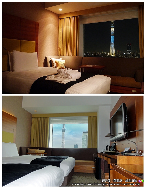 東京飯店推薦│錦糸町Lotte City Hotel 樂天城市酒店,小熊餅乾房、晴空塔陪你過一晚