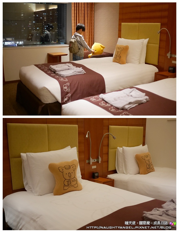東京飯店推薦│錦糸町Lotte City Hotel 樂天城市酒店,小熊餅乾房、晴空塔陪你過一晚