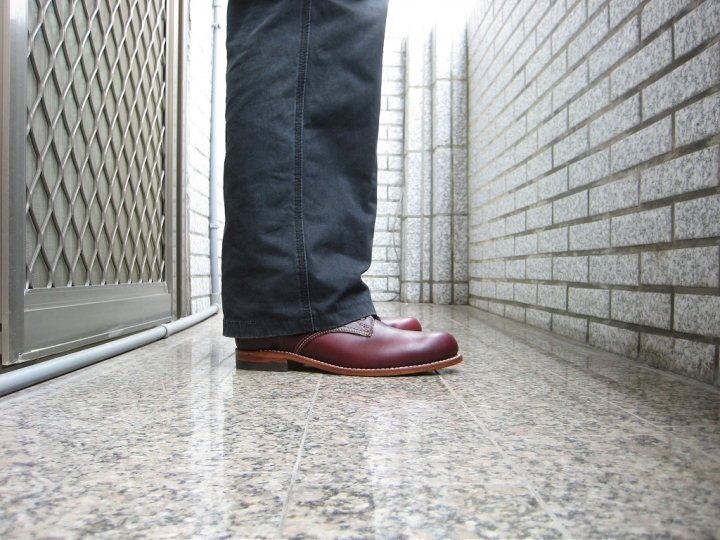 【開箱實穿分享】Wolverine 1000 Mile Cordorvan No. 8 酒紅