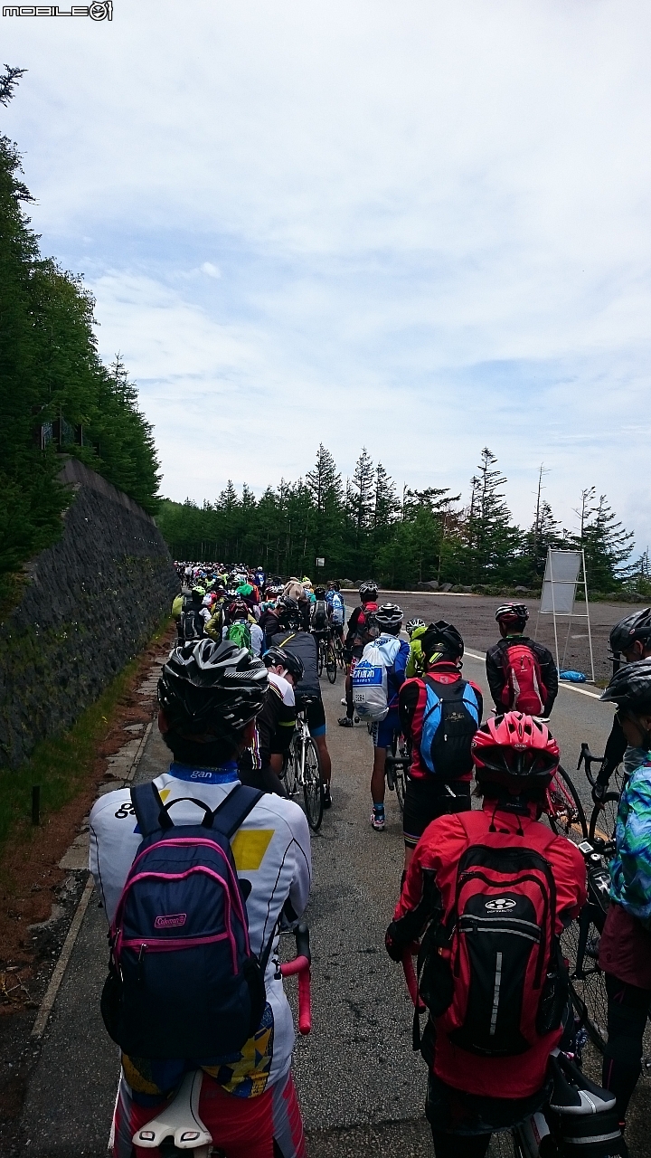 2016年第13回 Mt.富士ヒルクライム小比載著我一起單飛