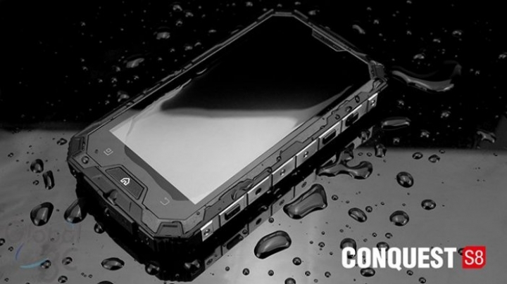世界上防護性能最強大的智慧型手機? Conquest S8 !