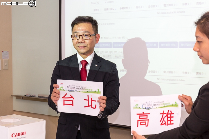 【採訪】Canon攝影馬拉松抽籤儀式 名單將於8/25(四)15:00於官網公佈!