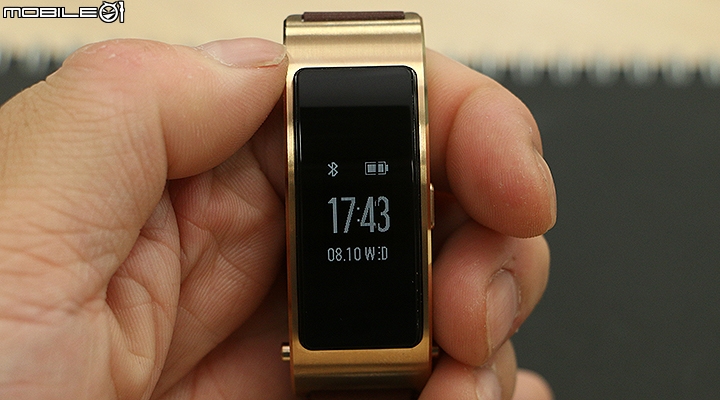 一秒切換藍牙耳機/智慧手環 HUAWEI TalkBand B3試用