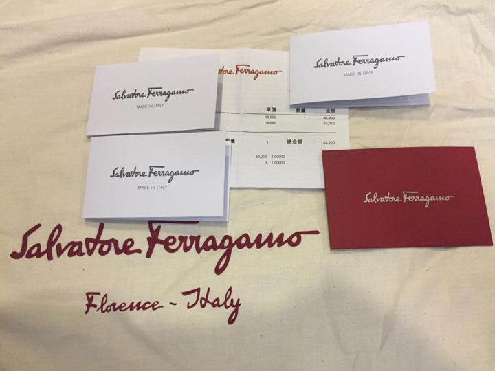 滿載男人辛酸的情人節禮物Salvatore Ferragamo 簡單分享