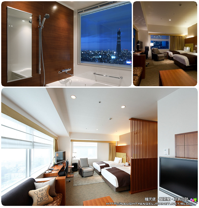 東京飯店推薦│錦糸町Lotte City Hotel 樂天城市酒店,小熊餅乾房、晴空塔陪你過一晚