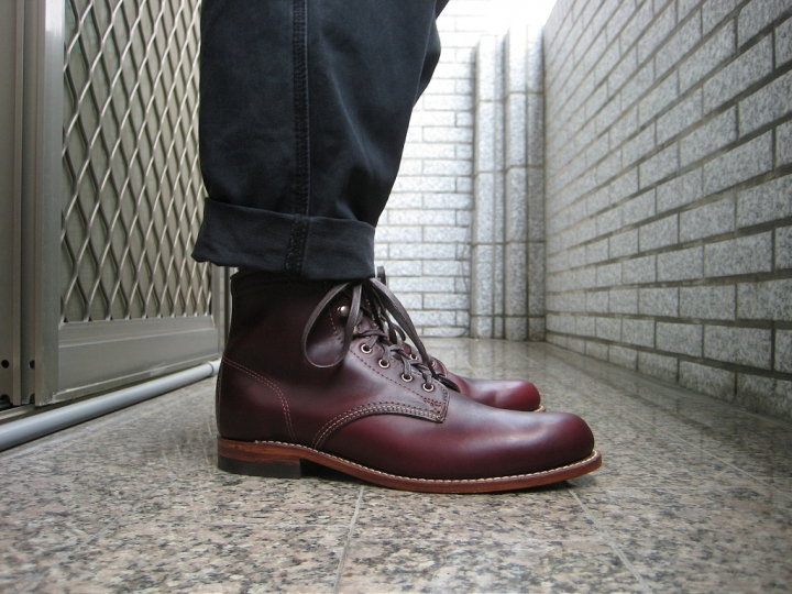 【開箱實穿分享】Wolverine 1000 Mile Cordorvan No. 8 酒紅
