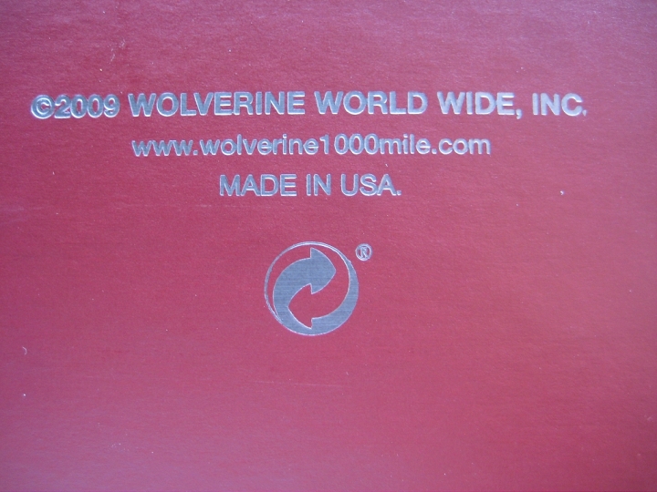 【開箱實穿分享】Wolverine 1000 Mile Cordorvan No. 8 酒紅