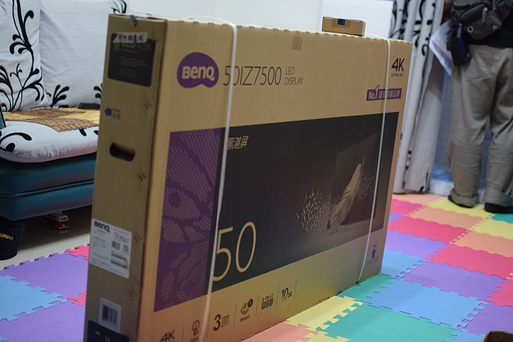UHD disc player 與 BenQ 50IZ7500 絕妙搭配體驗 4K 完美呈現