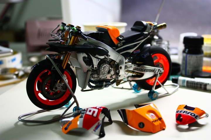 TAMIYA 1/12 REPSOLRC213V '14 MM93