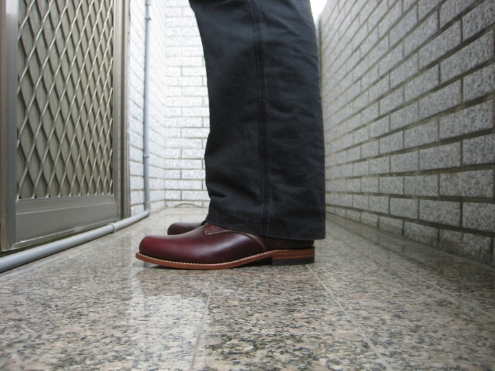 【開箱實穿分享】Wolverine 1000 Mile Cordorvan No. 8 酒紅
