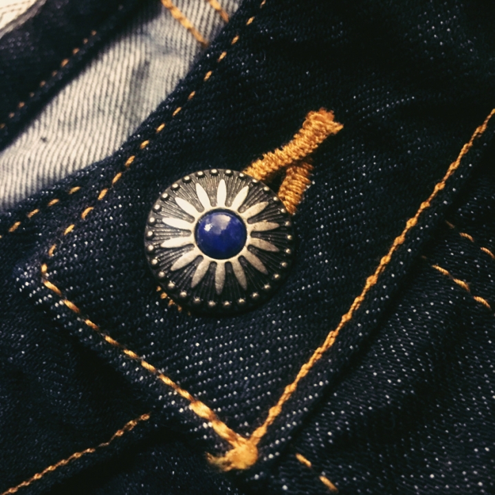 【開箱】Jeansda 金斯大 蘇文棉布邊版靛藍原色褲(SUVIN Cotton-Slender-v)