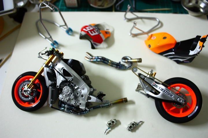 TAMIYA 1/12 REPSOLRC213V '14 MM93