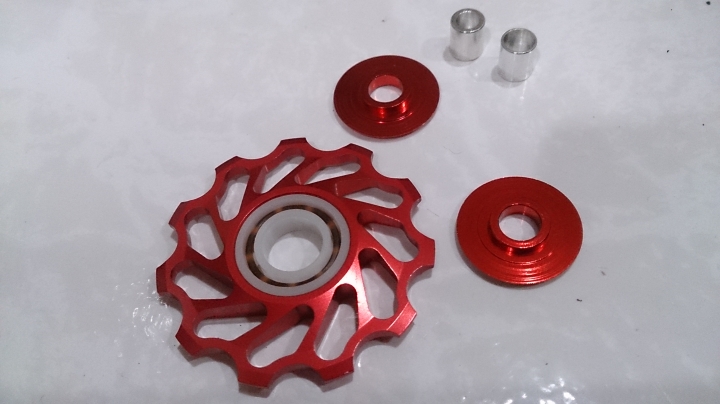 SRAM RIVAL 10速 導輪裂開更換