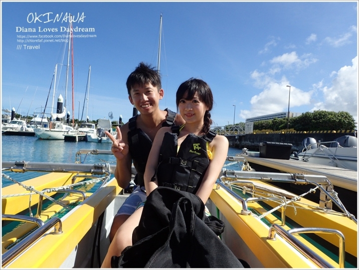 沖繩 ▍New! ♥旱鴨子的潛水活動 Water bird ♥臉不進水妝不花,美美的享受夢幻海底世界