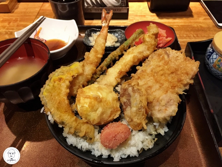 ㊥ 市政府站✰博多天麩羅山海✰炸物酥脆口味清爽,鹹辣明太子吃到飽真狂