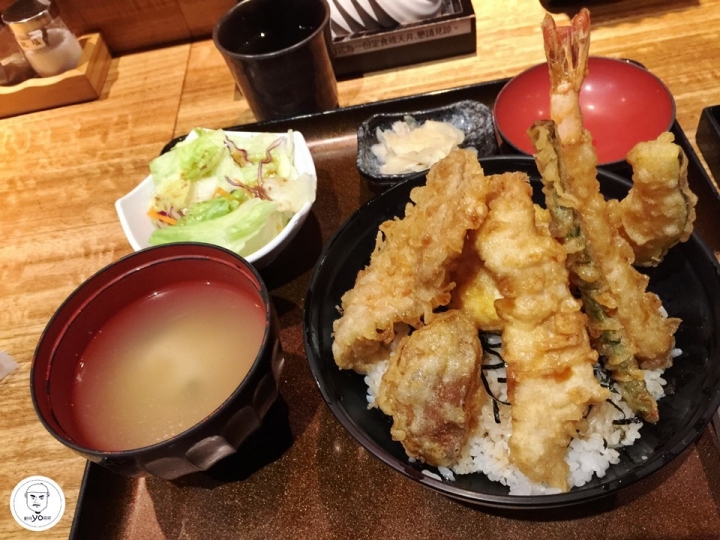 ㊥ 市政府站✰博多天麩羅山海✰炸物酥脆口味清爽,鹹辣明太子吃到飽真狂