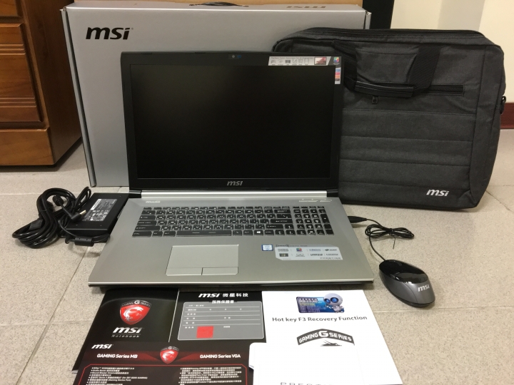 MSI PE70 6QE 高效能筆電入手