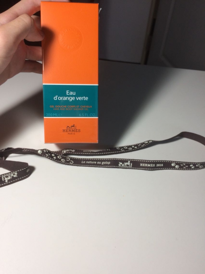 (開箱)hermès 愛馬仕全身清潔乳(沐浴乳)