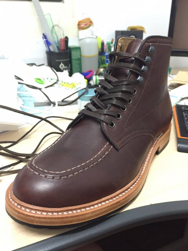 大陸某 X哥 Alden 型手工靴分享~~~