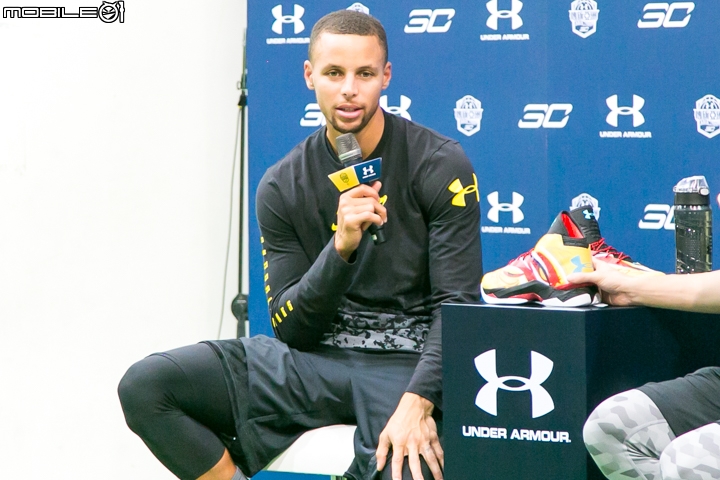 Stephen Curry『傳旗亞洲』台北站 現場直擊