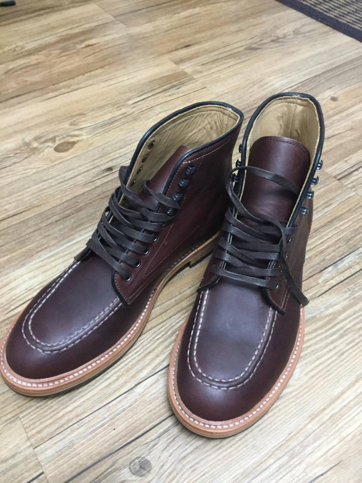 大陸某 X哥 Alden 型手工靴分享~~~