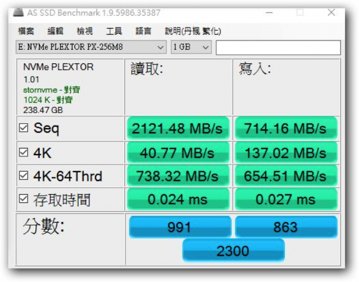 也陷入M.2的快感中~M8PeG開箱