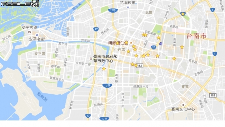 【疑問】google map地圖儲存星星數量是否有上限?