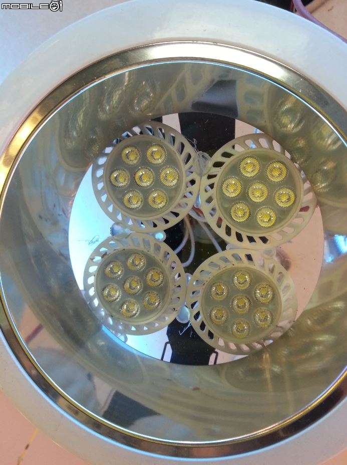 自已 DIY 用 LED 燈取代 CDM-T 70W 陶瓷複金屬燈