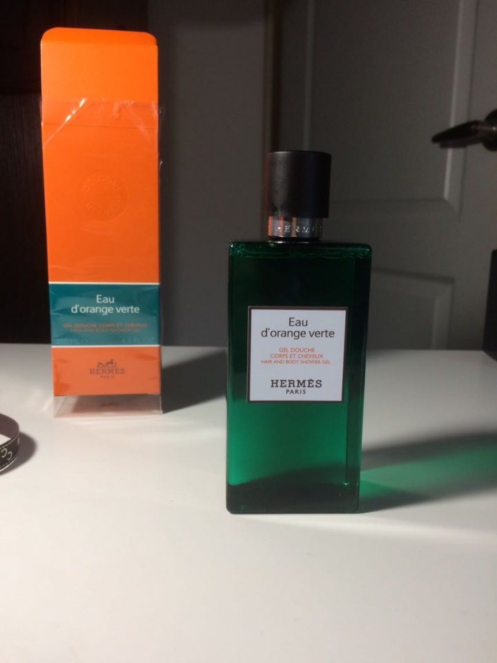 (開箱)hermès 愛馬仕全身清潔乳(沐浴乳)
