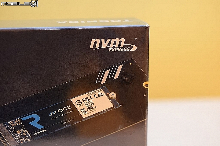 NVMe 速度更上一層 OCZ RD400A PCI-E SSD 256GB 開箱