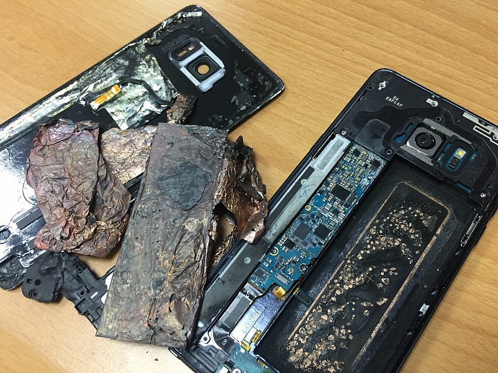 Note 7真的會爆喔!!還沒換機的真的暫時別用了~~