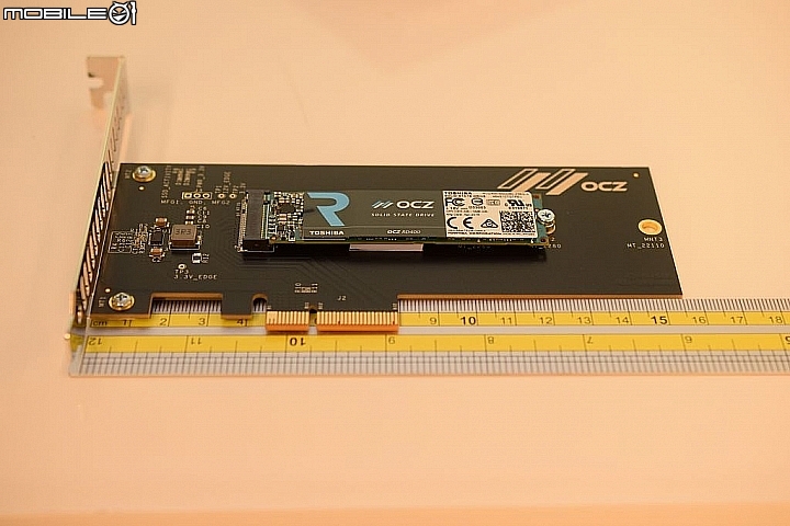 NVMe 速度更上一層 OCZ RD400A PCI-E SSD 256GB 開箱