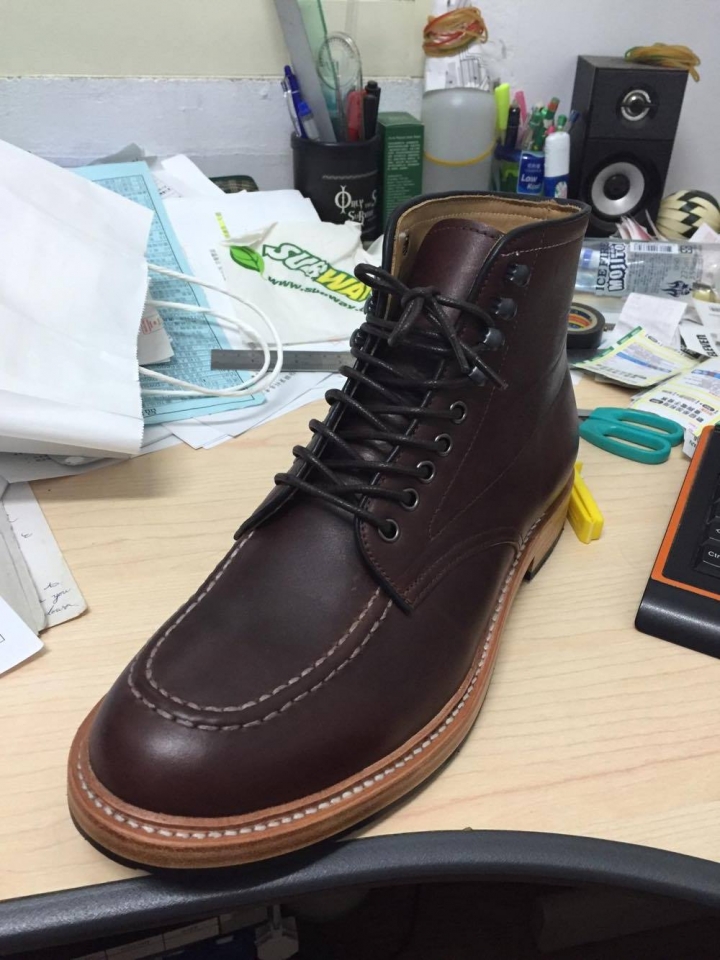 大陸某 X哥 Alden 型手工靴分享~~~