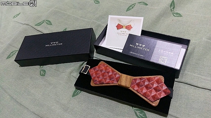 米里米特 3D WOOD TIE 木領結開箱