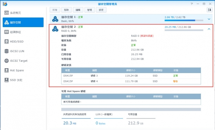 Synology BTRFS 沒有你想像的那麼難救.