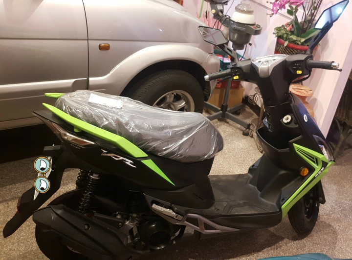 VJR 125/ABS 2016仕樣/黑綠 分享